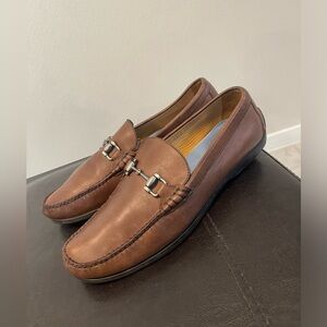 Peter Millar Leather Horsebit moc Loafers US 9 M